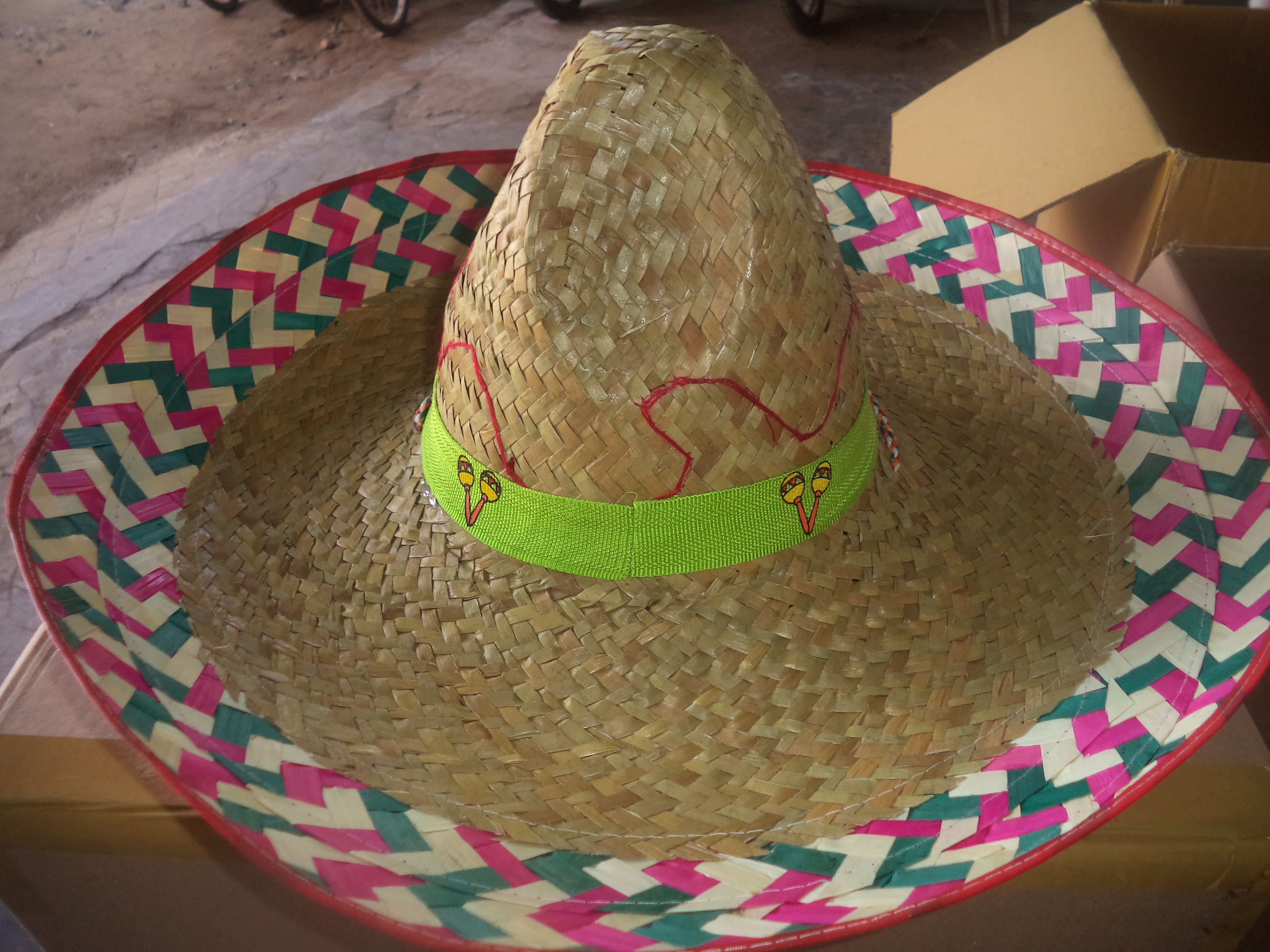 Mexican straw hat SAFIMEX handicraft vietnam export handmade