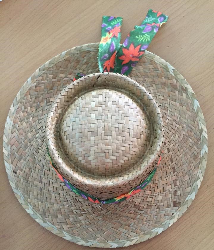 Woman Hat straw hat handicraft handmade safimex