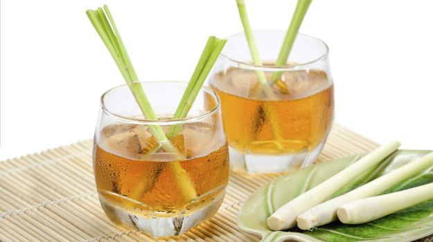 Ginger and lemongrass tea