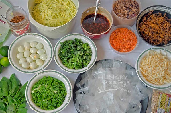 Rice Paper Salad Banh Trang Tron SAFIMEX