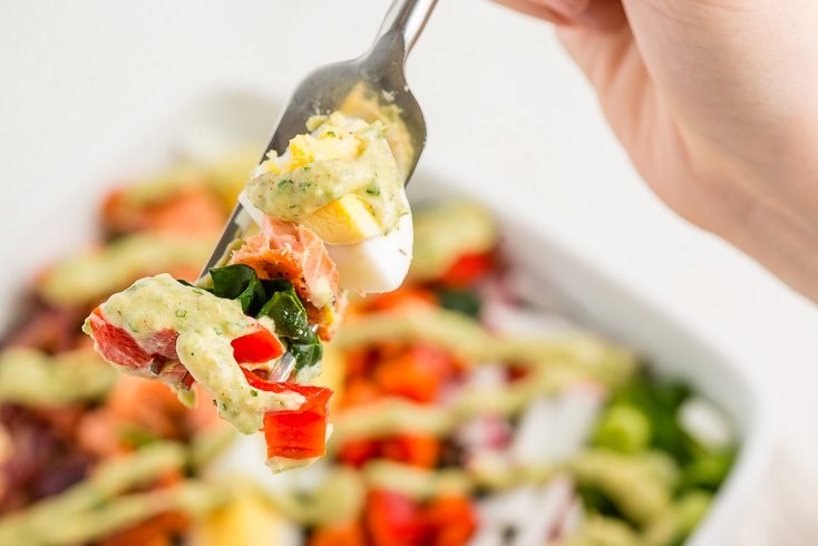 Cobb Salad Recipe With Avocado Dressing
