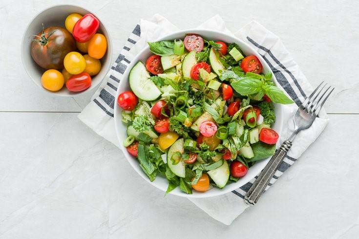 Lebanese Fattoush Salad Recipe