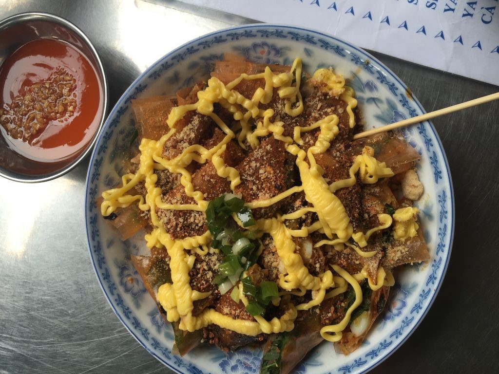 Vietnamese Mixed Rice Paper Salad