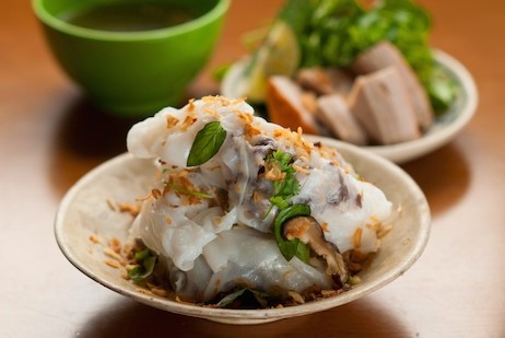 Steamed Rice Cake vietnamese dishes