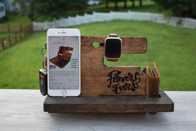 Wood Docking Station