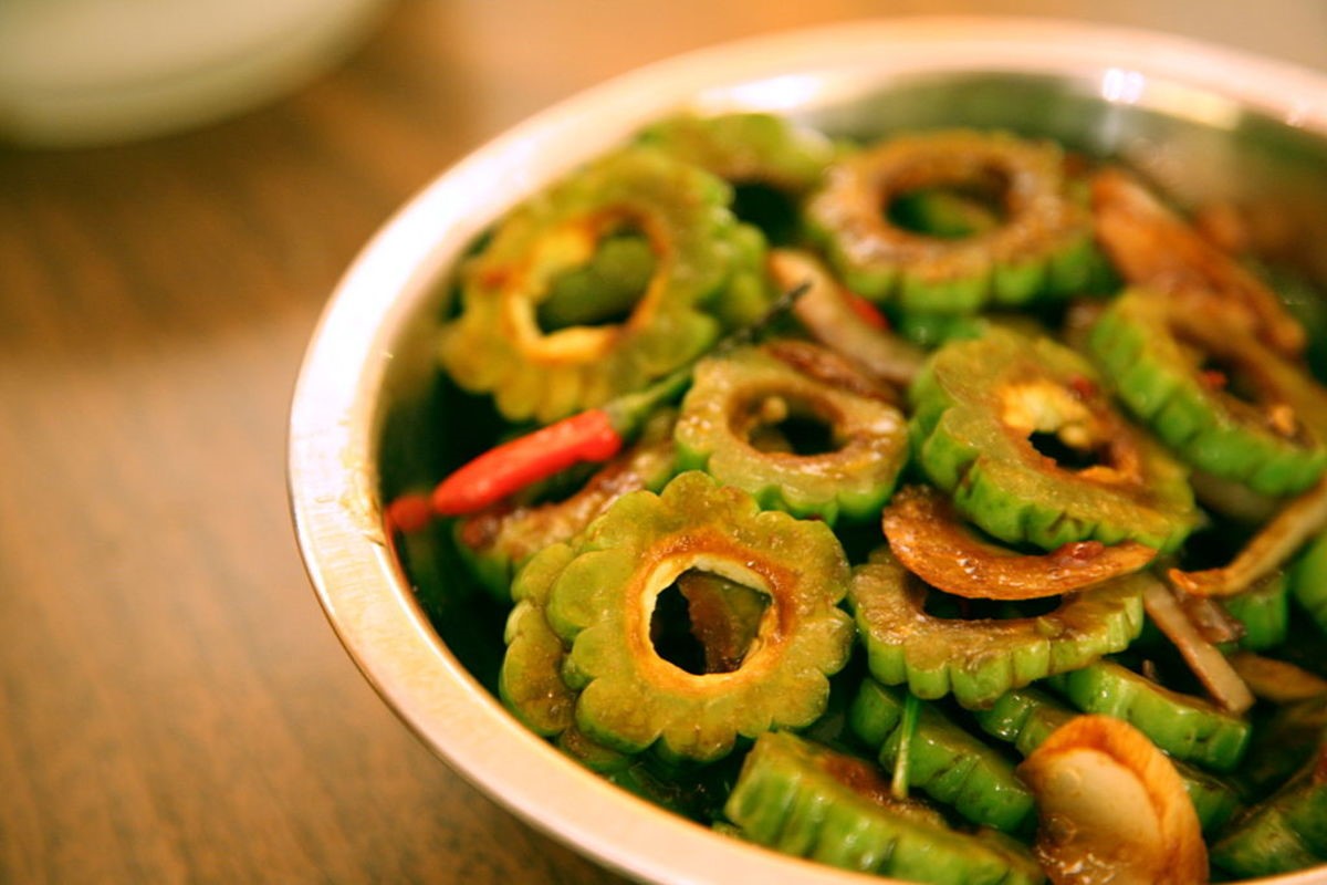 Bitter Melon Stir fried Bitter Melon Stir fried