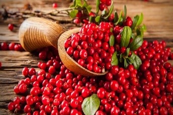 Cranberries detox fruits