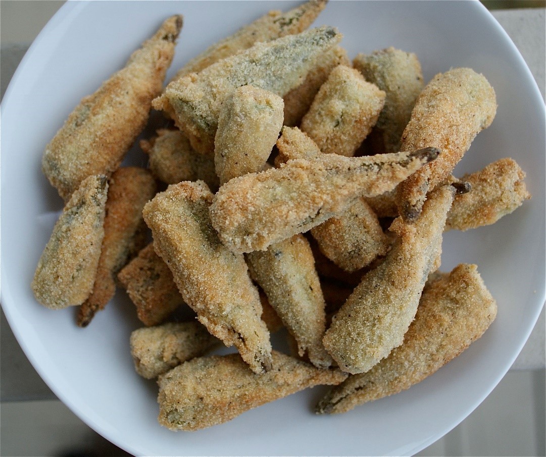 FRIED okra VEGETABLES RECIPE