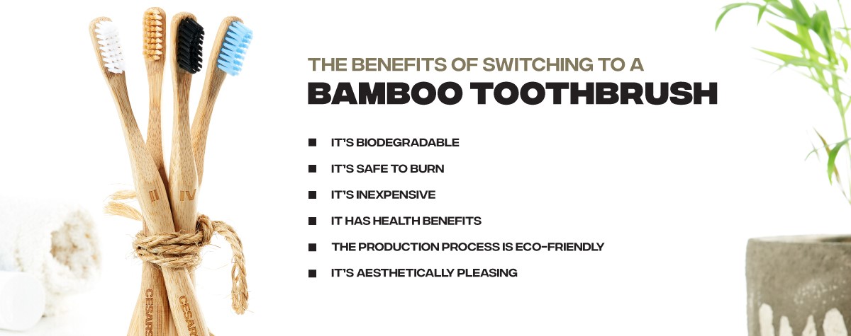 Benefits of switching to a bamboo toothbrush