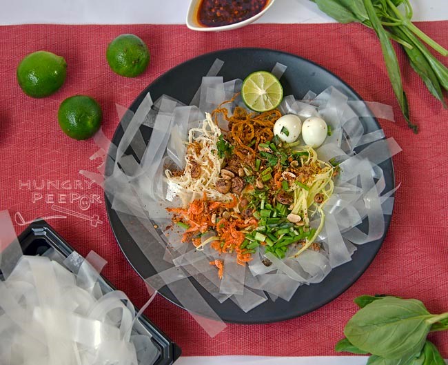 Vietnamese Rice Paper Salad cuisine
