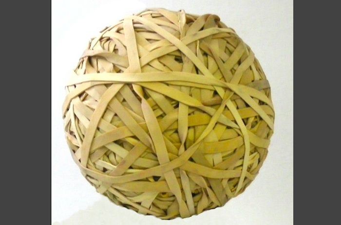 16. Make a rubber band ball