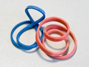 rubber bands raw materials