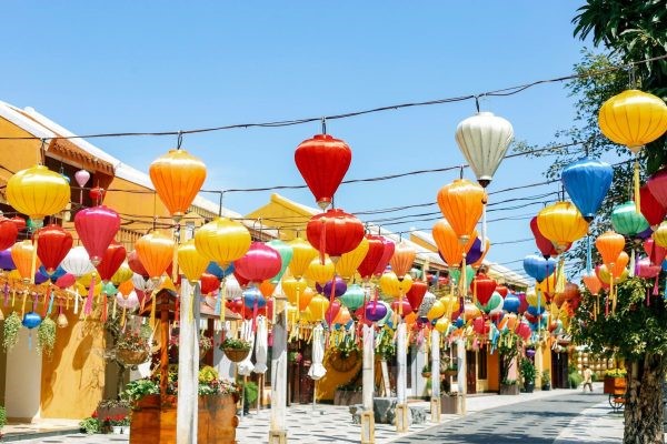 How to decorate your space with silk lanterns street bamboo