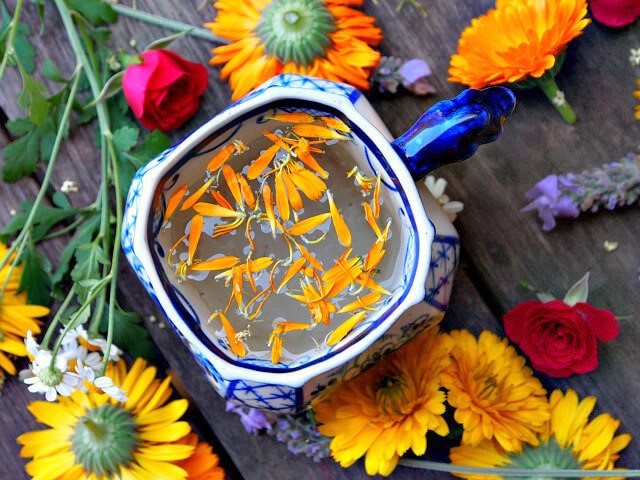 FLORAL TEA safimex drinking