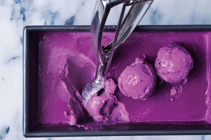 Sweet potato ice cream