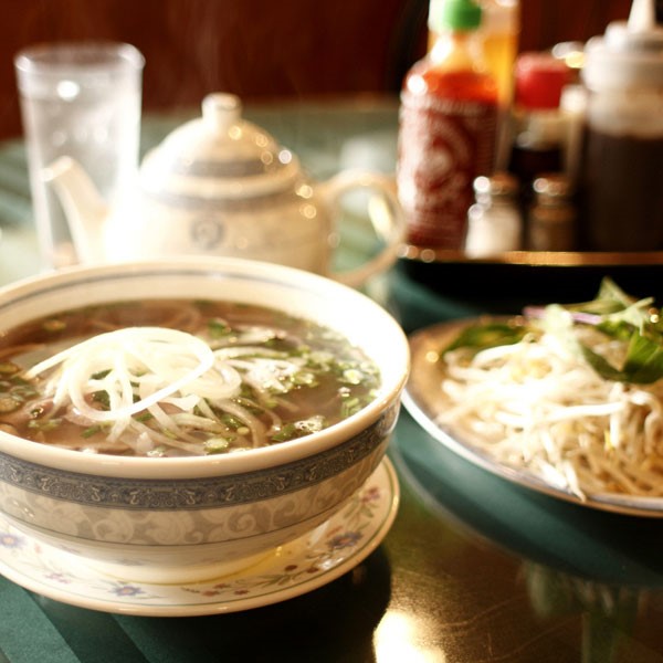 pho noodle rice