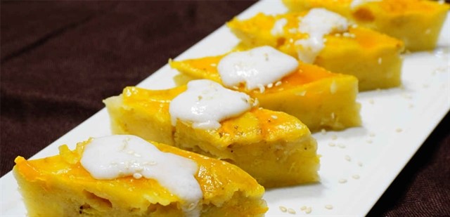 Banana cake with coconut juice SAFIMEX